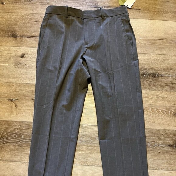 NWT Perry Ellis Portfolio Modern Fit Stretch Resolution Dress Pants Tan 36x34 - Picture 1 of 3